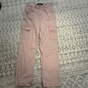 HOLLISTER PINK CARGOS